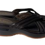 Cole Haan Nike Air Vela Series Brown Wedge Slide-In Sandals Size 8AA Photo 0