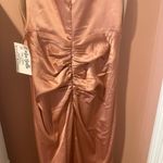 Cinderella Elegant Satin Evening Gown in Rose Photo 6