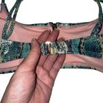 XOXO NWT ‎ Snakeskin Print Bikini Top Photo 4