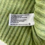 Wild Fable Light Heather Green Sweatheart Neckline Ribbed Cropped Sweater Sz L Photo 5