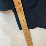 BCBGMAXAZRIA Black Linen Blend Wrap Culotte Cropped Pants XS Photo 9