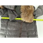 Brunello Cucinelli  Coat Jacket Women’s Size 42 Puffer Down Fox Fur Collar Luxury Photo 13