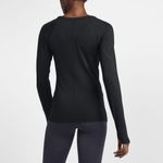 Nike Pro HyperWarm Long Sleeve Pullover Black Shirt Photo 1