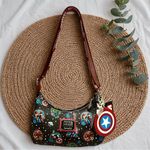 Lounge Fly  Marvel Avenger’s floral Tattoo Bag Photo 4