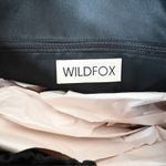 Wildfox  Double Strap Jersey Tote Dark Grey NEW Photo 5