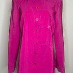 Multiples Fuschia Vintage Jacket Blazer Tunic Sz Small Photo 0