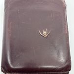 Vtg 1980s Leather Wallet Men Billfold 12 Credit Card Slots Cash Divider *read Brown Photo 0