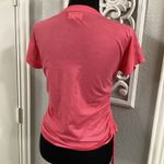 Velvet Tees Velvet Pink Fitted Ruched T-Shirt Photo 2