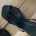 Vince Women's Black Strappy Block Heel Sandals Size 9M Casual Photo 2