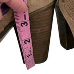 Vince Camuto Womens Fretzia Suede Perforated Ankle Boots Tan Block Heel Size 8M Photo 11