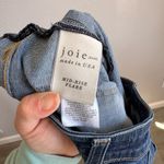 Joie  Mid Rise Dark Wash Blue Denim Flare Leg Jeans Womens 29 Stretch Casual Photo 4