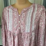 C&C California C&C‎ California Floral Popover Prairie Farmhouse Peasant Top Photo 1