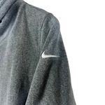 Nike  Dri-FIT Pullover Womens S Gray Funnel Neck Fleece Athleisure Minimalist Photo 3