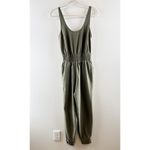 Abercrombie & Fitch  Traveler Sleeveless Jogger Jumpsuit Olive Green XS Petite Photo 1