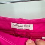 Coldwater Creek Womens Hot Pink Natural Fit Bermuda Cotton Spandex Shorts Size 6 Photo 1