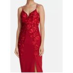 Bariano Floral Applique Gown Size Small NWOT Photo 1