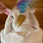 No Boundaries  unicorn hoodie size medium (7-9) Photo 1