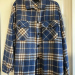 Timing Oversized Flannel Shacket Photo 0