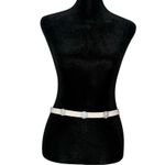 Kate Spade  In The Loop Rhinestone Skinny Leather Belt Womens L‎ Embellished Photo 8