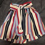 American Threads Multi-Color Striped Shorts Photo 0