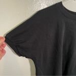 Who What Wear Short Sleeve Sweatshirt Black XL Photo 3