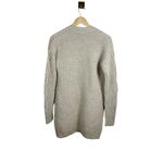 Banana Republic  Oversized Cable Knit Wool/Alpaca Blend Cardigan in Beige Size S Photo 5