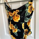 ONIA  x WeWoreWhat Danielle Floral One Piece Belted Swimsuit Women’s Large Photo 2