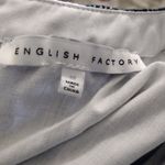 English Factory Navy And White Cotton Dress Photo 3