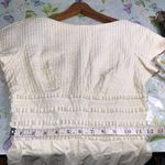 Vintage Deadstock NWT Creamy Off White Dress Henley Jr New York 50s modest dress Photo 6