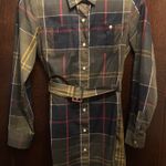 Barbour Plaid Button Up Dress Photo 2