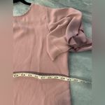 Zenana Outfitters Premium Size S Dusty Pink Batwing Sleeve Pullover Blouse Pearl Buttons Photo 10
