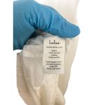 Lulus  Dress Womens XL White Gold Maxi Halter Tiered White Party Garden Wedding Photo 5