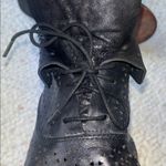 Patricia Nash  Sabrina Perforated Ankle Boot Italian Leather Black 7.5 Photo 4