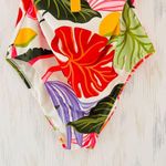 Sanctuary  MULTI Button Front Over The Shoulder Mio One Piece Swimsuit, US L Photo 6