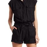 Frame NWTs  100% Linen Button-Up Romper Size XS Photo 0