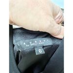 Laundry by Shelli Segal LAUNDRY by Shelli Sleeveless Halter Neck Wrap Mini Dress Black Women's Size 6 US Photo 3