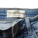 Vervet Flying Monkey Los Angeles Mid-Rise Cropped Straight Distressed Jeans Size 22 Photo 2