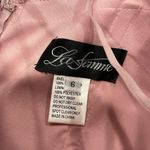 La Femme  28611 Mauve Pink Chiffon Ball Gown Photo 5