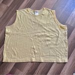 Blair Yellow basic top size large petite Photo 0