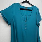 Torrid  Teal Womens Top 2X Workwear Office Career Casual Dressy Feminine … Photo 4
