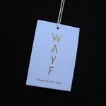 WAYF NWT  Milo Black Tie Front Sweater Photo 7