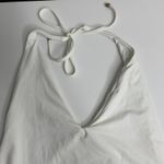 Vitamin A  Bianca Bodysuit Ecolux White One-Piece Swimsuit Womens Large Photo 8