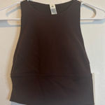 Lululemon  Logo Elastic Everlux Shelf Tank Top - Size 4 - Espresso Photo 0