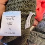 New York & Co. Soho Jeans V-Neck Sweater Olive Green Photo 9