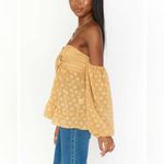 Show Me Your Mumu NWT Rare Nita Gold Dot Top Photo 3