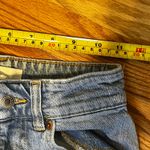 H&M Women Light Wash Wide Leg Raw Hem Denim Jeans Size 0 Photo 4