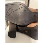 A.n.a Brown Leather Tall Knee High Heel Riding Boots Womens Size 8.5 Photo 9