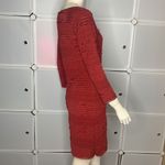 Max Studio  3/4 Sleeve BodyCon Ruffle Dress Size Medium Photo 4