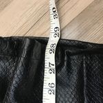 Nasty Gal NWT  Black Faux Leather cropped pants sz 6 Photo 7