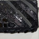 Chico's ELEGANT BLACK BEADED CLUTCH
SILK RIBBON THROUGHOUT CHAIN HANDLES Photo 2